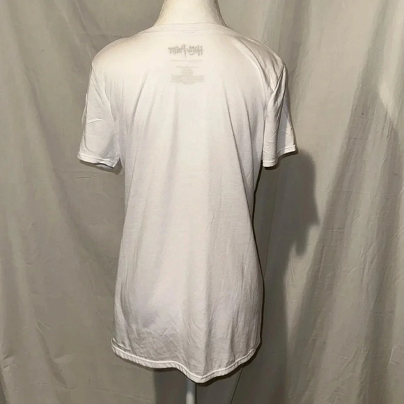 large white black & gold Harry Potter graphic tshirt - Picture 2 of 3